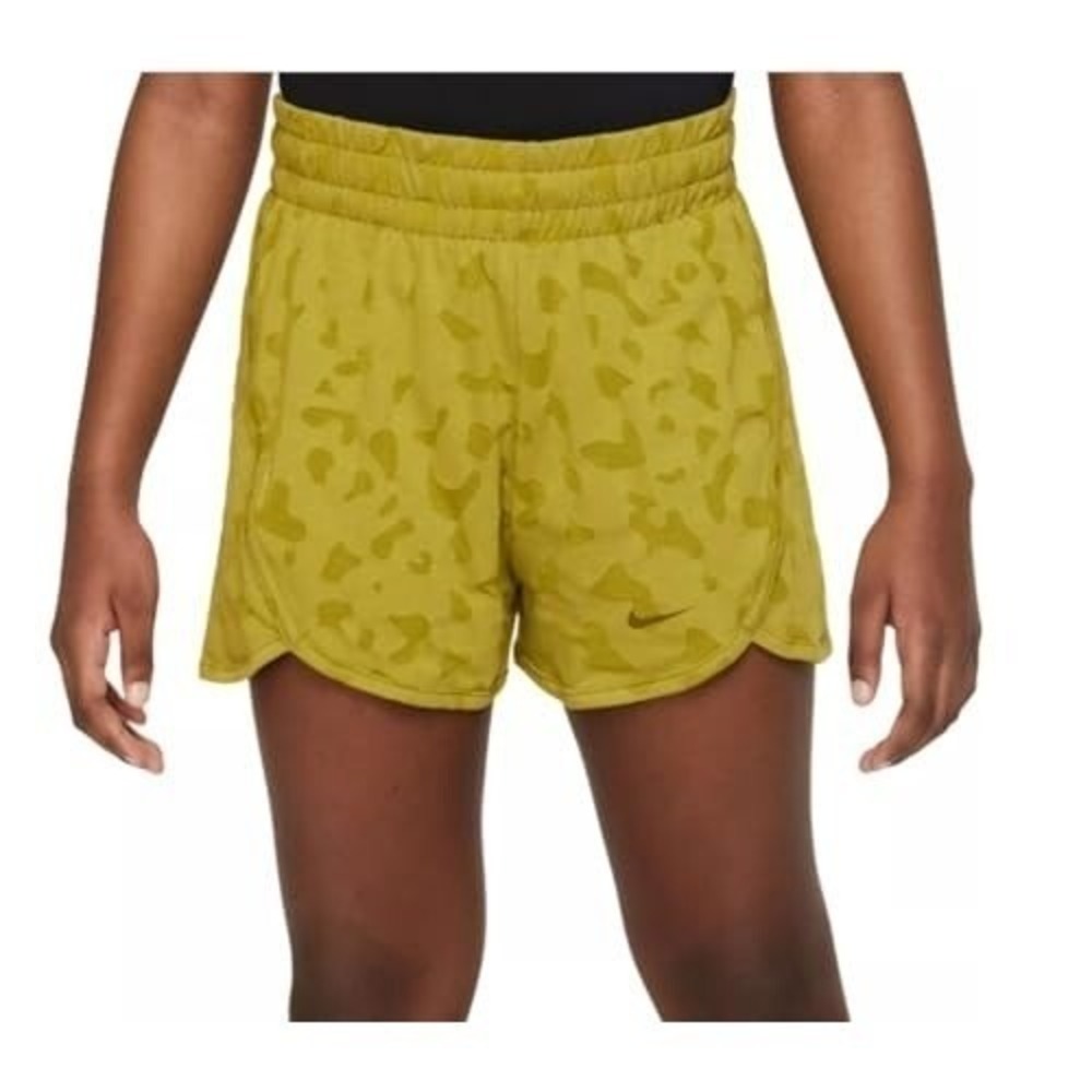 Nike Dri-FIT Breezy Big Kids' (Girls') High-Waisted Training Shorts Size XS NWT